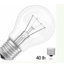 Лампа накаливания 40Вт Е27