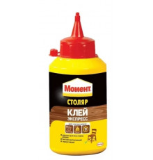 Клей столярный Экспресс (желтый) 250гр//Момент
