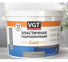 Гидроизоляция эластичная Kontakt с кварцевым песком 6кг//VGT
