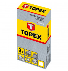 Мел цветной 3шт//TOPEX