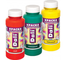 Краска колеровочная 0,25л (лимонный)//Dali