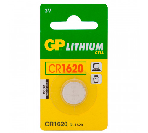 Элемент питания GP CR1620 (BC-1) Lithium