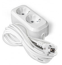 Удлинитель Е-302 ПВС 3*1 с/з 2гнезд 5м//Universal