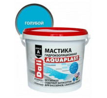 Мастика гидроизол.универс акриловая 5л голубой//АКВАПЛАСТ