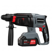 Перфоратор бесщеточный аккумуляторный Т0058 MKDHR-18V 1ак 4Ач 1.9дж 3 режима//Profipower