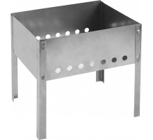Мангал сборный Barbecue 400*250*400мм//Grinda