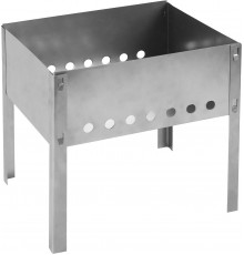 Мангал сборный Barbecue 400*250*400мм//Grinda