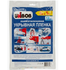 Пленка укрывная 4м*5м,12мкм//Unibob