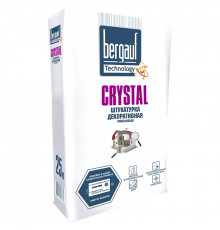 Штукатурка декоративная камешковая Crystal 2мм 25кг//Бергауф