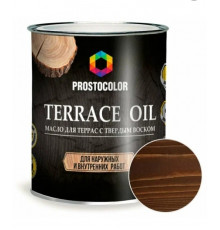 Масло для террас палисандр 0,75л//Prostocolor