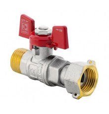 Кран шаровый с накидной гайкой 3/4" F/M WBB-S123