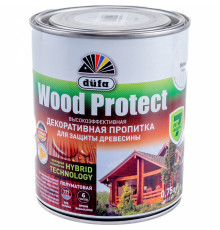 Пропитка для защ.древесины махагон 0,75л//Dufa Wood Protect