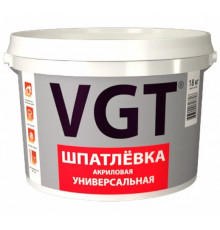 Шпатлёвка универсальная для внут.и наруж.работ водостойкая 18кгкг//VGT