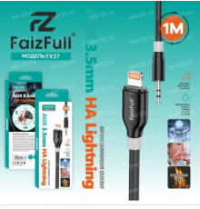 Кабель Lightning Jack 3.5 1м FX27//FaizFull