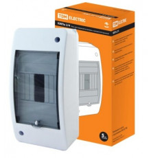 Бокс КМПн2/4 для наруж.установки с крышкой IP42//TDM