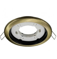 Светильник встраиваемый D40 золото круглая AC120-240V 50/60Hz E14 max 40W//Lumen