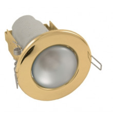Светильник встраиваемый D50 золото круглая AC127-220V 50/60Hz E14 max 50W//Lumen