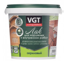 Лак паркетный матовый 0,9кг//VGT