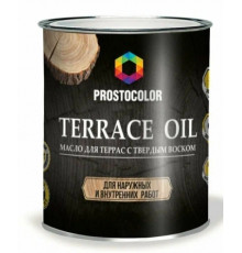 Масло для террас бесцветная 0,75л//Prostocolor