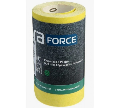 Шлифшкурка желтая 115х5м Р40//Abraforce