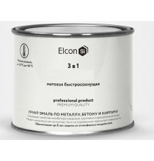 Грунт-эмаль по ржавчине 3в1 матовая бежевая 0,8кг//ELCON