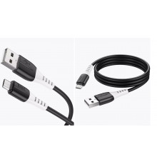 Кабель Silicone USB X82 Micro 2м Black//Ugetus