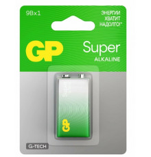 Элемент питания GP 6LR61 Super Alkaline G-Tech 1604AA21-5CRSBC1