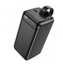 Портативное заряное устройство BJ80C 50 000mAh + 2хUSB QC3.0/1хType-C PD//Borofone