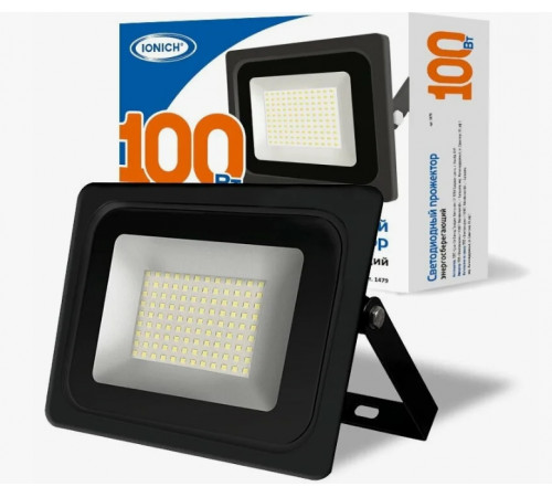 Прожектор светодиодный 100Вт, 6500К IP65//IONICH