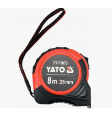 Рулетка комби корпус двустороннее полотно,нейлон 8*25мм//YATO