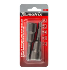Бита с торцевой головкой 12мм-65мм//Matrix