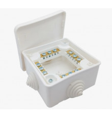 Коробка с клеными колодками 95х95х53мм внутрен.КМ-212//Bylectrica