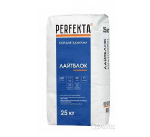 Клей для газобетона 25кг Лайтблок//PERFEKTA