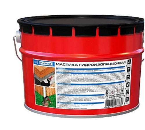 Мастика гидроизоляционная 10л/9кг//Profimast