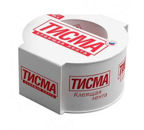 Лента клеящая полипропилен 60ммх20м//Тисма