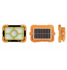 Прожектор светодиодный на солнечной батарее с UBS Solar LED Light