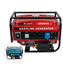 Генератор бензиновый 3-3,2кВт GR3800SB эл.старт//Gruwatt