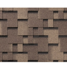 Гибкая черепица QUIET TILE (Тихая черепица) Gallery Палисандровое дерево 3м2 СБС основа