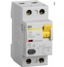 УЗО ВД1-63 2Р 16А 30мА//IEK