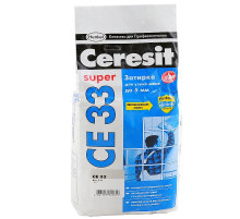 Затирка CE 33 2кг.(темно-коричневый)//Ceresit