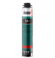 Клей-пена KUDO полиуретановый монтажный всезезонный PRO 14+
