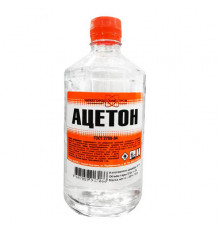Ацетон ПЭТ 0,5 л(351+/-12 гр) ДПХИ