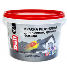 Краска резиновая База А 6 кг//DALI