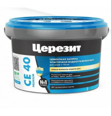 Затирка CE-40 эластич.водостойкий шов (белый мрамор) 2кг//Ceresit
