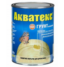 Грунт-антисептик бесцветный 0,8л Акватекс