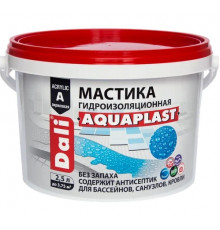 Мастика гидроизол.универс акриловая 2,5л  голубой//АКВАПЛАСТ
