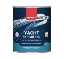 Лак яхтный АУ полуматовый 2л NEOMID