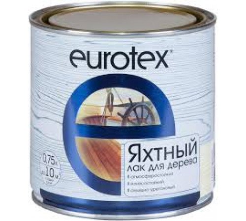 Лак яхтный EUROTEX 0,75л. п/матовый