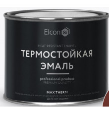 Эмаль термостойкая белая до +700 0,4кг//ELCON