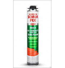 Пена-клей для кирп. кладки и газобетона 750мл//SOMA FIX